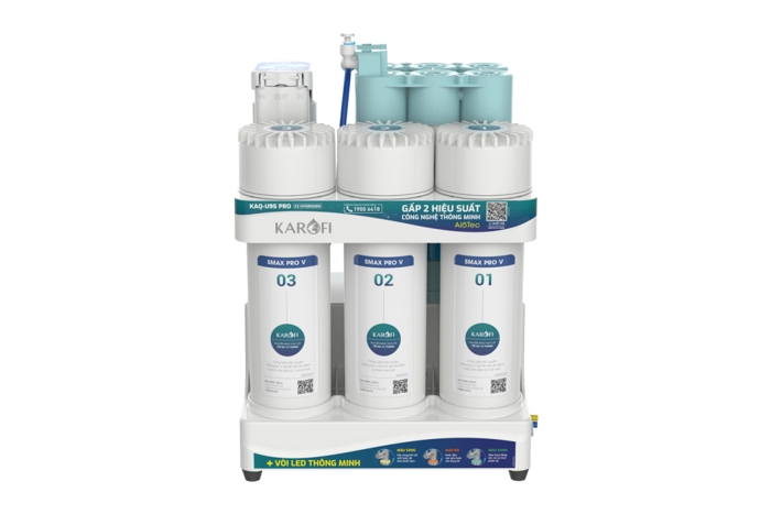 Máy lọc nước RO Karofi KAQ-U95 Pro 10 lõi